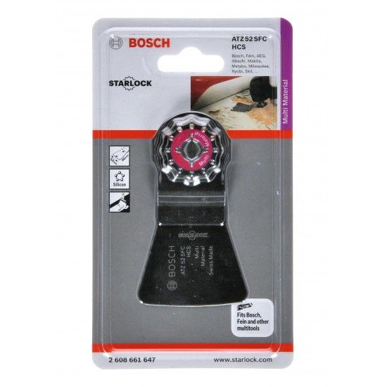 Espátula HCS ATZ 52 SFC, flexível refª 2608661647 BOSCH Espátula HCS ATZ 52 SFC, flexível refª 2608661647 BOSCH