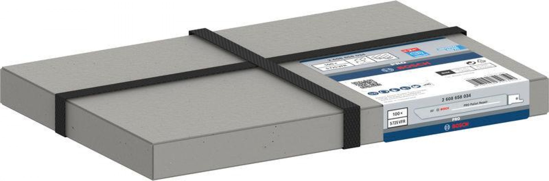 Lâmina PRO Pallet Repair S725VFR, 1,25 x 19 x 190 mm, 100 peças refª 2608658034 BOSCH