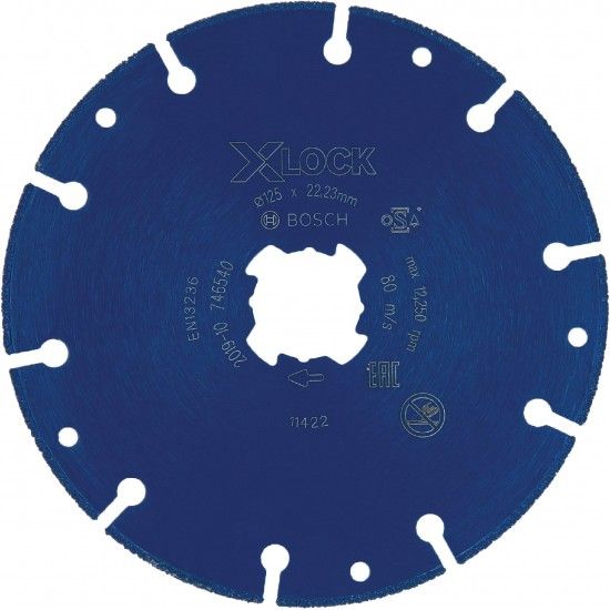 Disco de corte X-LOCK EXPERT Diamond Metal Wheel 125 x 22,23 mm ref� 2608900533 BOSCH