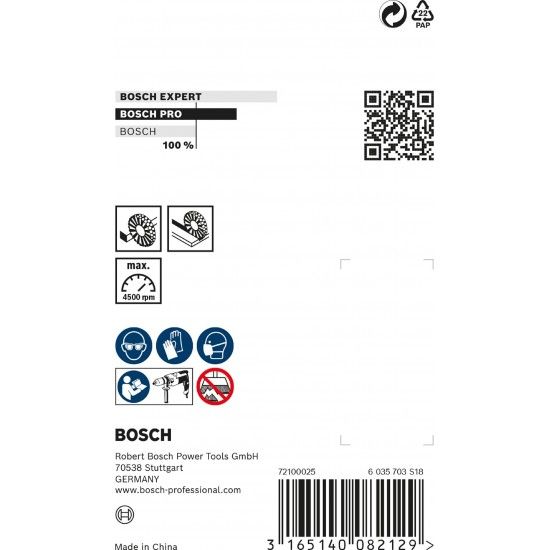 Catrabucha em disco PRO Metal clean, encabadouro reto, 75 x 0,3 mm ref� 2608622053 BOSCH