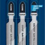 Lâmina de serra vertical T 150 RD EXPERT ?Soft Tile Clean? 3 un. refª 2608900567 BOSCH Lâmina de serra vertical T 150 RD EXPERT ?Soft Tile Clean? 3 un. refª 2608900567 BOSCH