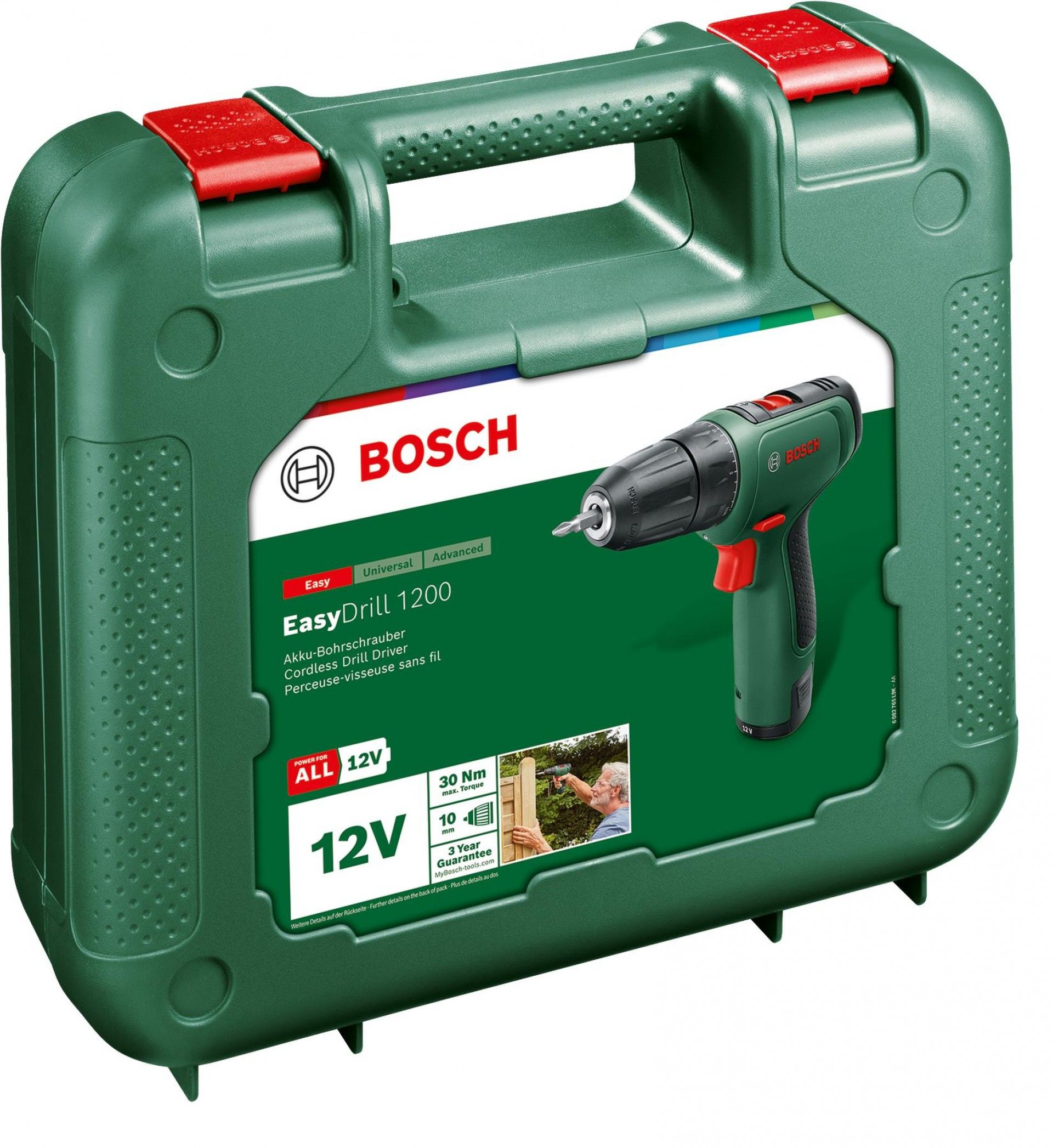 Aparafusadora sem fio EasyDrill 1200 refª 06039D3006 BOSCH
