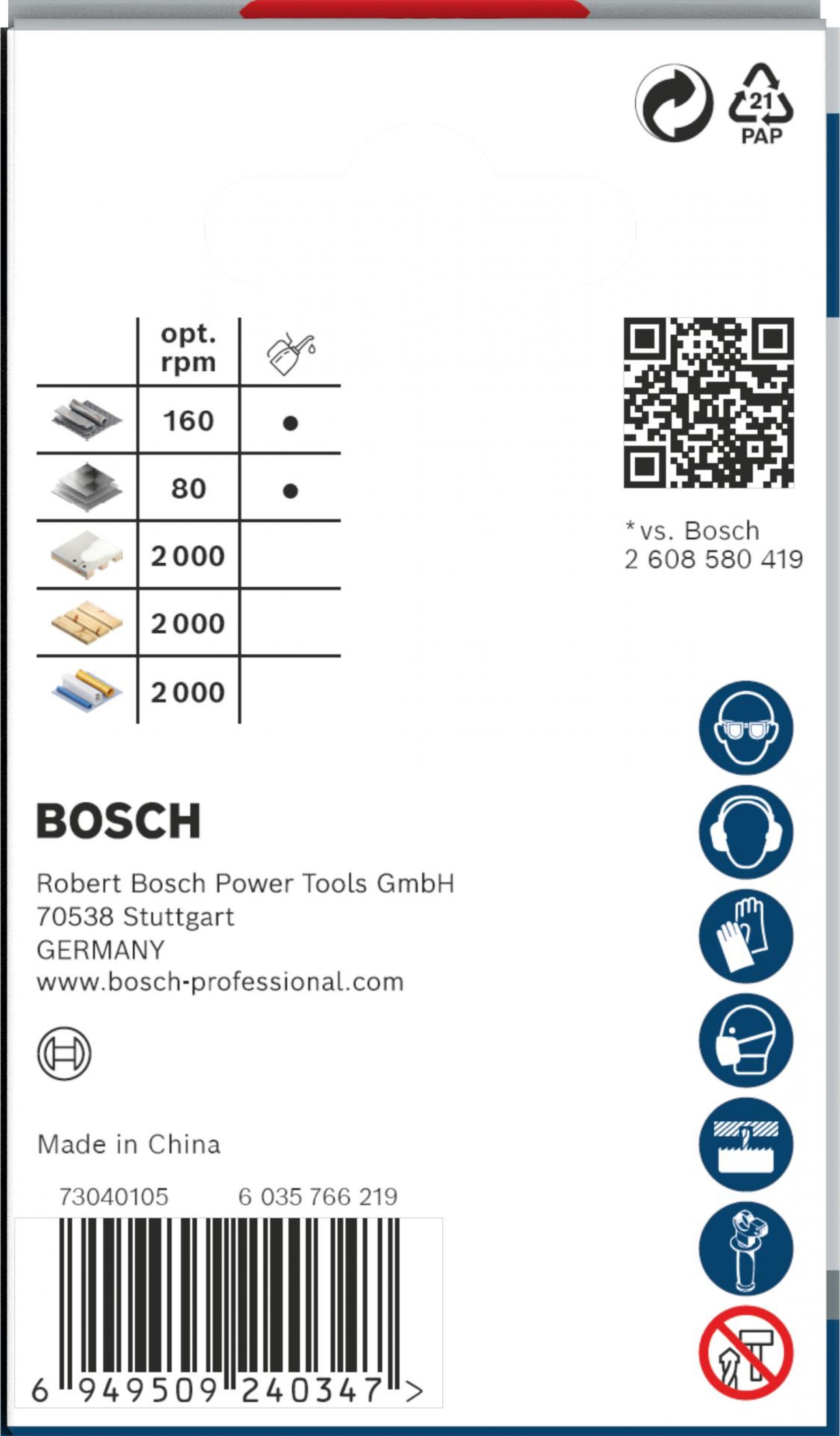Serra craniana PRO Multi Material PC Plus, 54 mm refª 2608594390 BOSCH