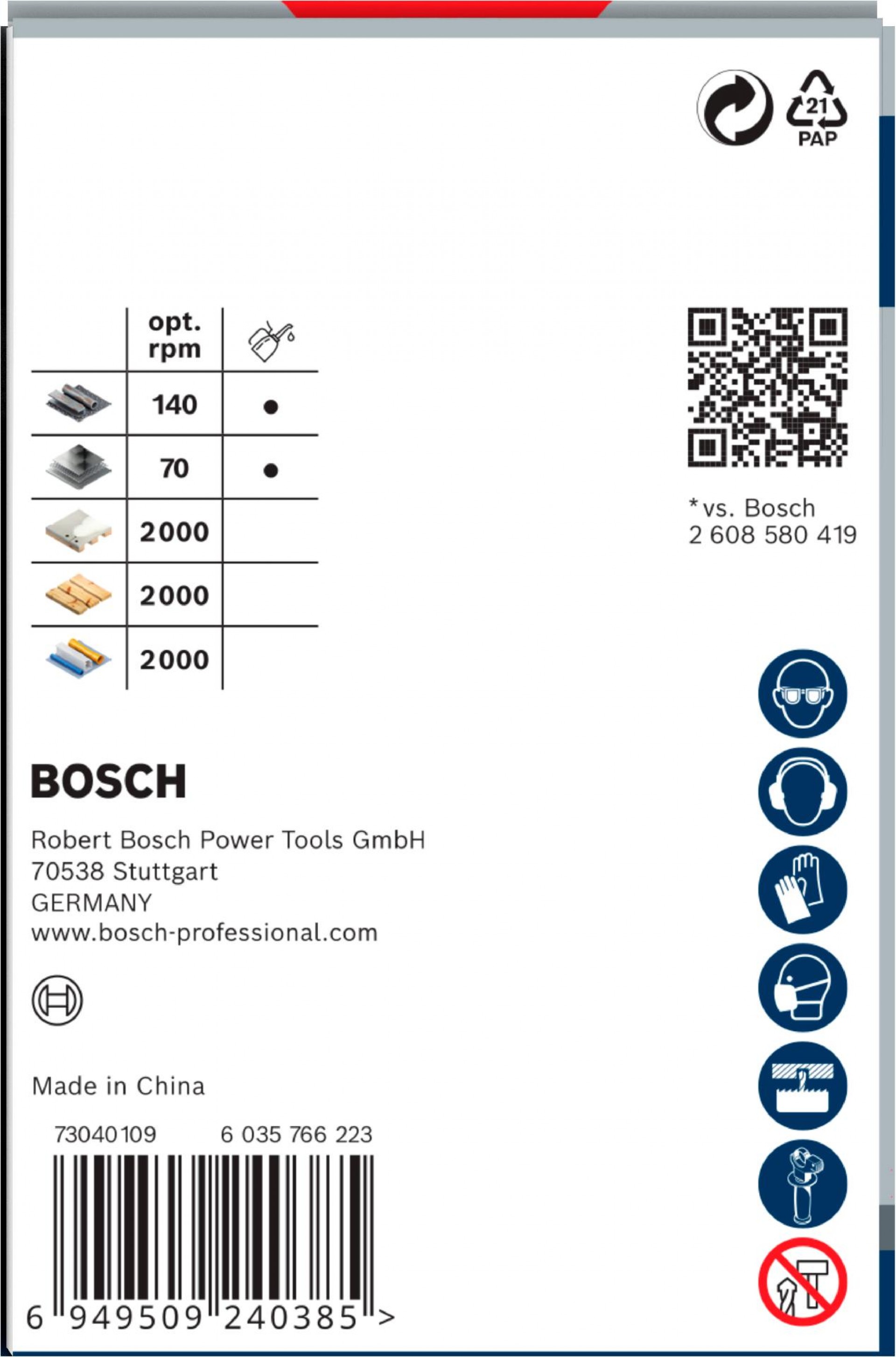 Serra craniana PRO Multi Material PC Plus, 60 mm refª 2608594394 BOSCH