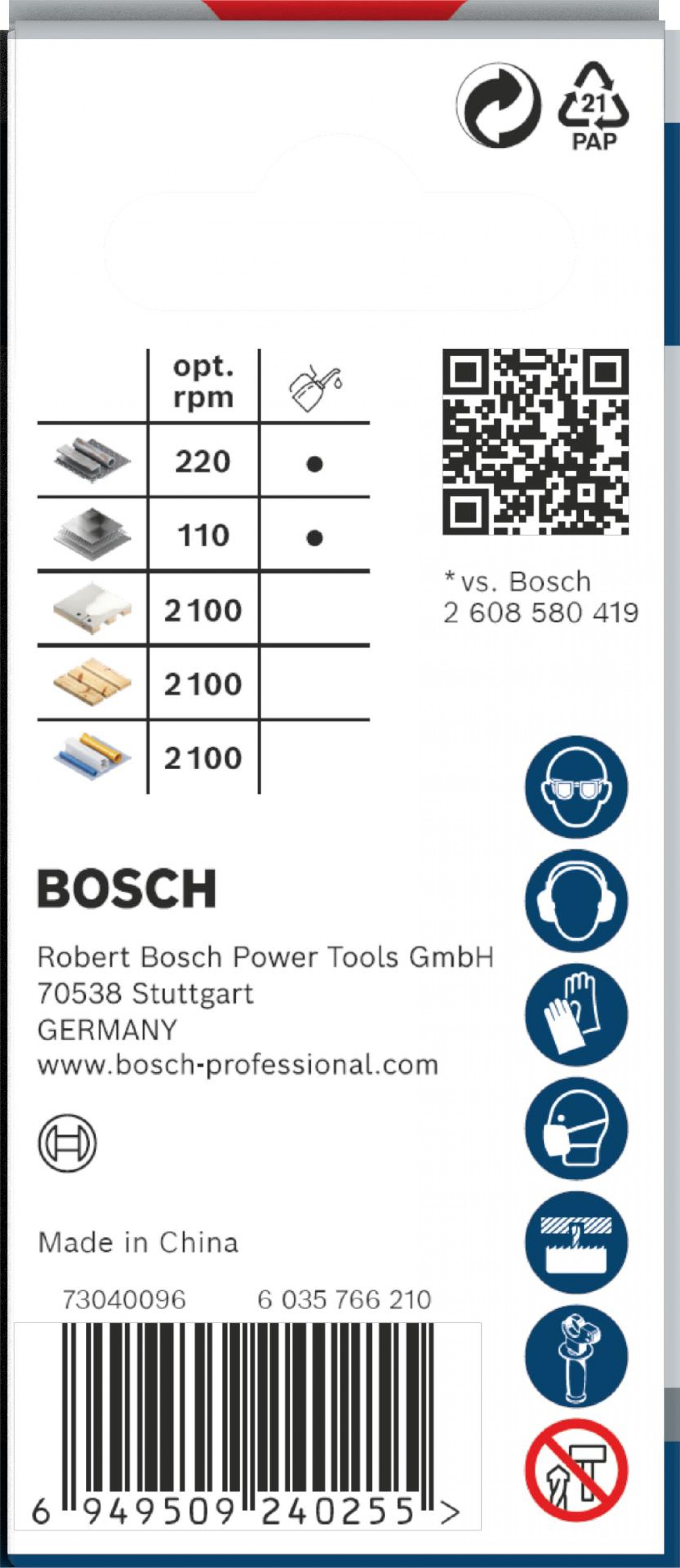 Serra craniana PRO Multi Material PC Plus, 40 mm refª 2608594381 BOSCH