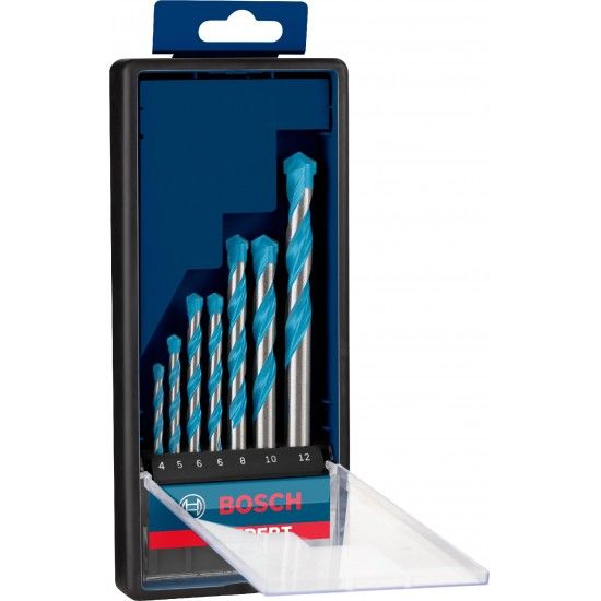 Kit Brocas CYL-9 EXPERT MultiConstruction, 4/5/6/6/8/10/12 mm, 7 unidades ref� 2608900647 BOSCH