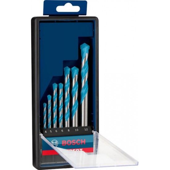 Kit Brocas CYL-9 EXPERT MultiConstruction, 4/5/6/6/8/10/12 mm, 7 unidades ref� 2608900647 BOSCH
