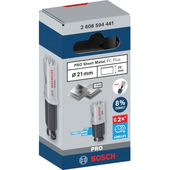Serra craniana PRO Sheet Metal PC Plus, 21 mm refª 2608594441 BOSCH Serra craniana PRO Sheet Metal PC Plus, 21 mm refª 2608594441 BOSCH
