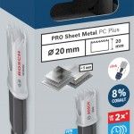 Serra craniana PRO Sheet Metal PC Plus, 20 mm ref� 2608594440 BOSCH