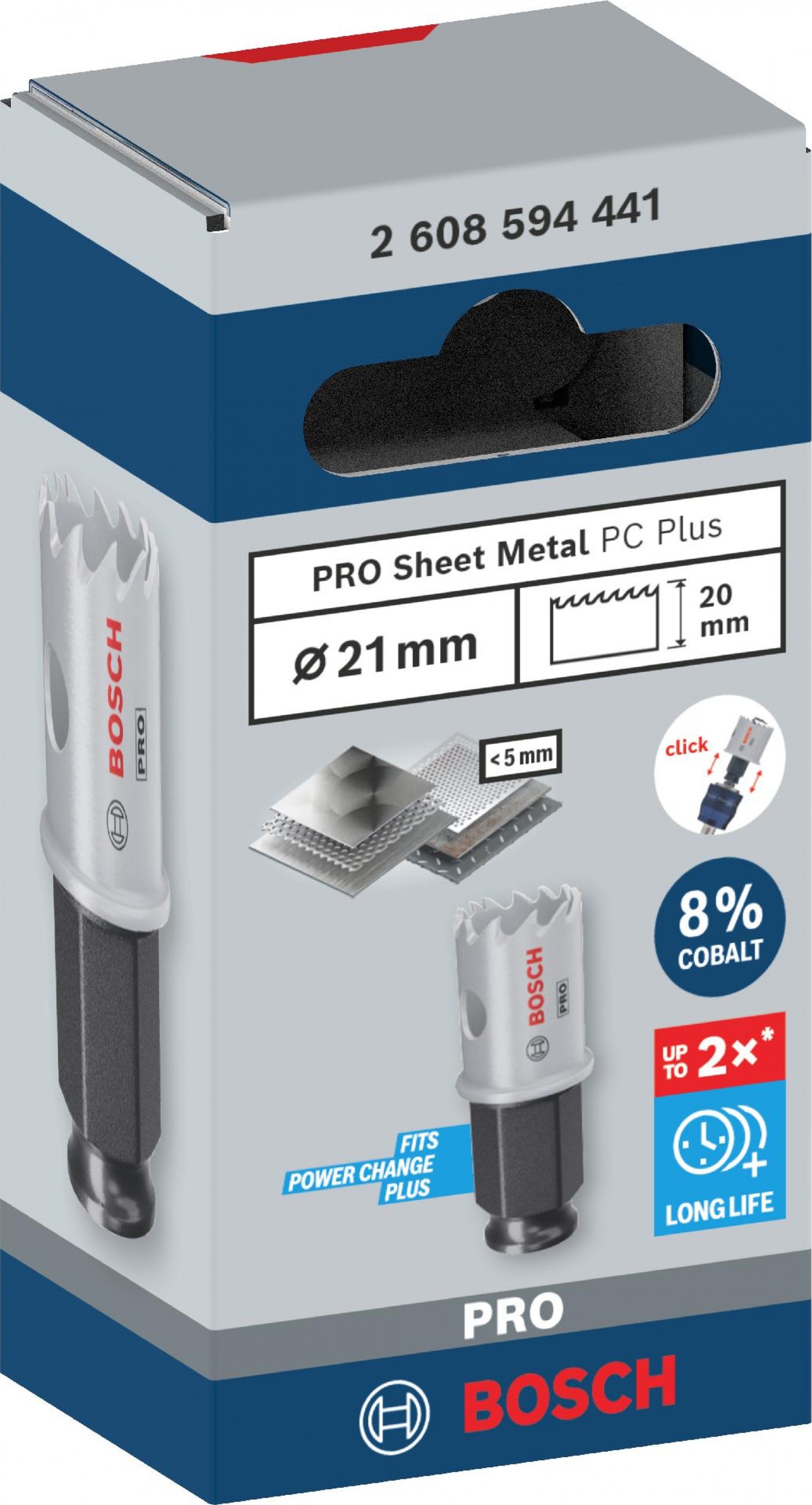 Serra craniana PRO Sheet Metal PC Plus, 21 mm refª 2608594441 BOSCH