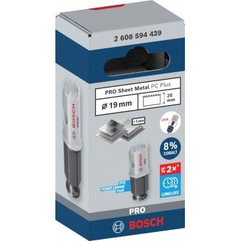 Serra craniana PRO Sheet Metal PC Plus, 19 mm refª 2608594439 BOSCH Serra craniana PRO Sheet Metal PC Plus, 19 mm refª 2608594439 BOSCH