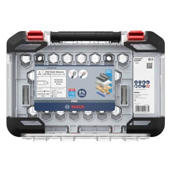 Conjunto de serras cranianas PRO Multi Material PC Plus, 9 unid. refª 2608594423 BOSCH Conjunto de serras cranianas PRO Multi Material PC Plus, 9 unid. refª 2608594423 BOSCH