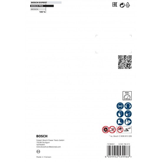 Discos de diamante EXPERT MultiMaterial, 150 x 22,23 x 2,4 x 12 mm ref� 2608900661 BOSCH
