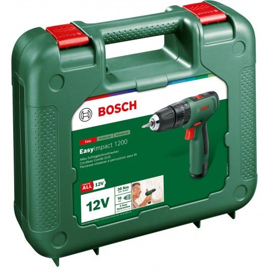 Aparafusadora com percuss�o sem fio EasyImpact 1200 ref� 06039D3104 BOSCH