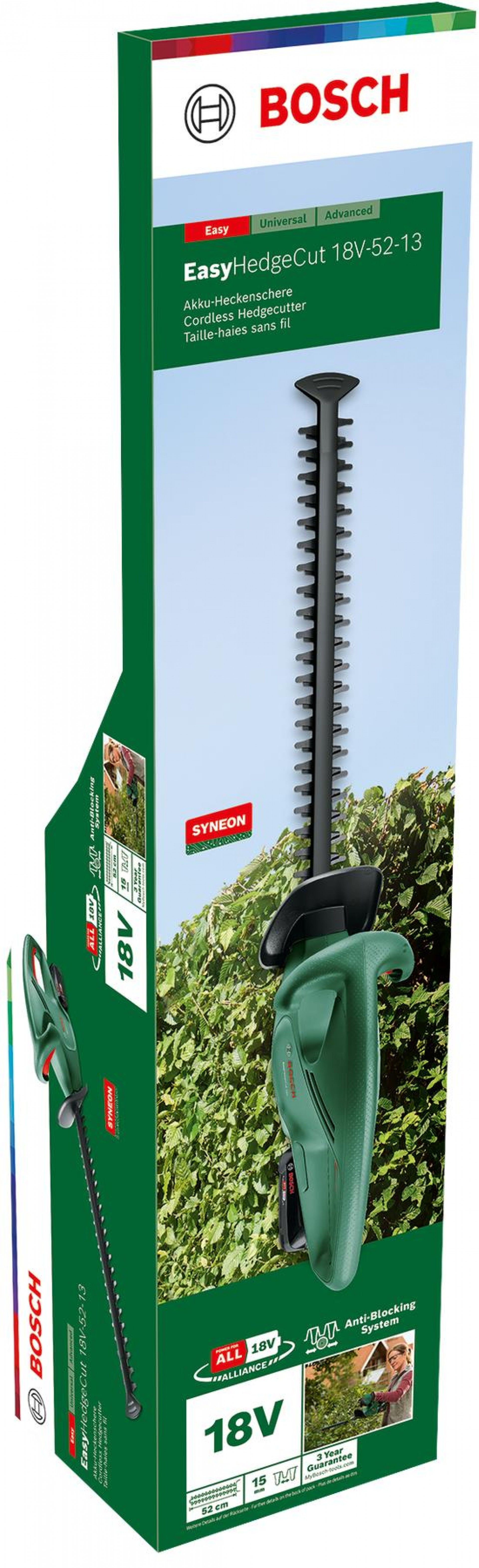 Corta-sebes sem fio EasyHedgeCut 18V-52-13 refª 0600849M01 BOSCH
