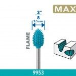 Talhar/Gravar Ponta de esculpir em forma de chama Power Carving DREMEL MAX (9953) ref 26159953DM D