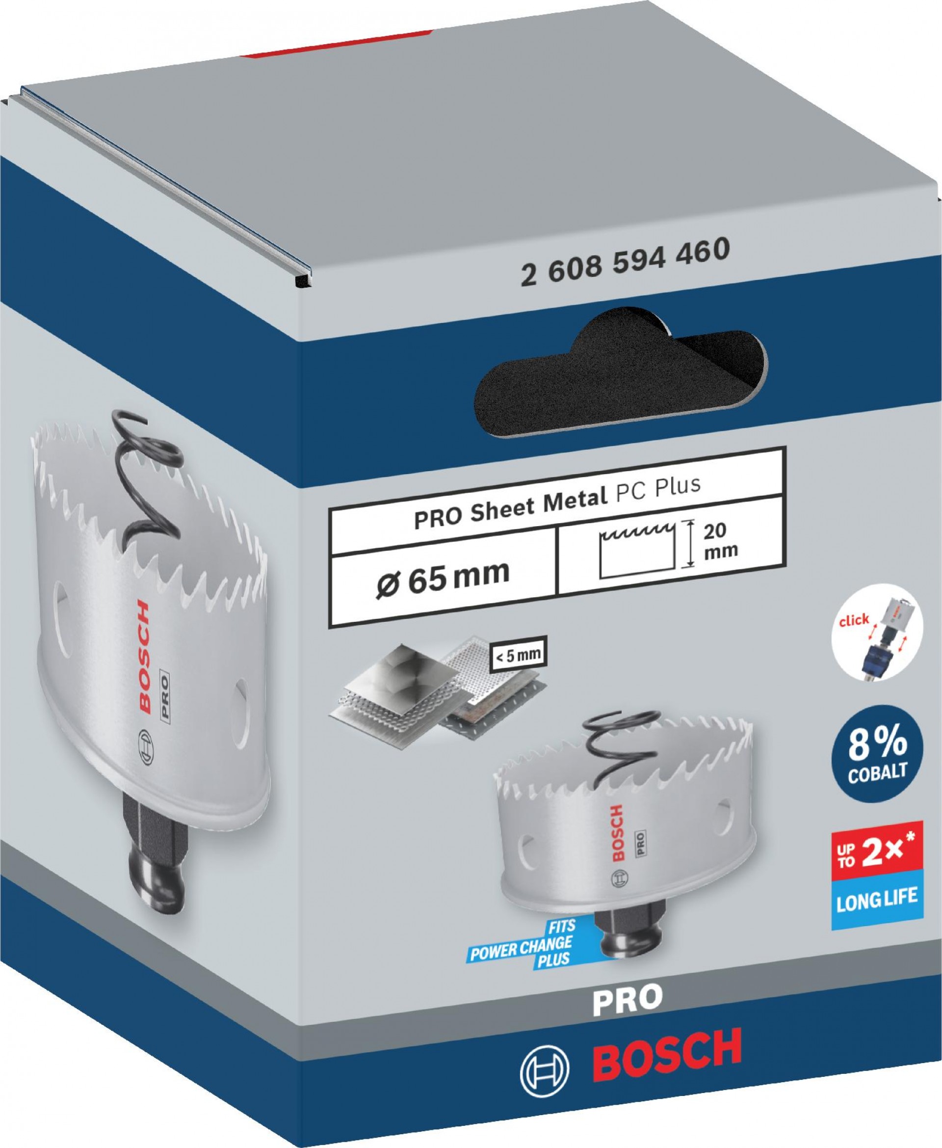 Serra craniana PRO Sheet Metal PC Plus, 65 mm refª 2608594460 BOSCH