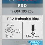 Anel de redu��o para l�mina de serra circular PRO, 30 x 1,2 x 20 mm ref� 2600100208 BOSCH