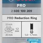 Anel de redu��o para l�mina de serra circular PRO, 30 x 1,2 x 24 mm ref� 2600100209 BOSCH