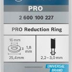 Anel de redu��o para l�mina de serra circular PRO, 25,4 x 1,8 x 16 mm ref� 2600100227 BOSCH