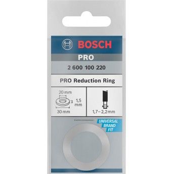 Anel de redução para lâmina de serra circular PRO, 30 x 1,5 x 20 mm refª 2600100220 BOSCH Anel de redução para lâmina de serra circular PRO, 30 x 1,5 x 20 mm refª 2600100220 BOSCH