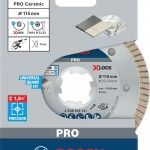 Disco de diamante PRO Ceramic X-Lock, 115 x 22,23 mm, 22,23 mm ref� 2608615131 BOSCH