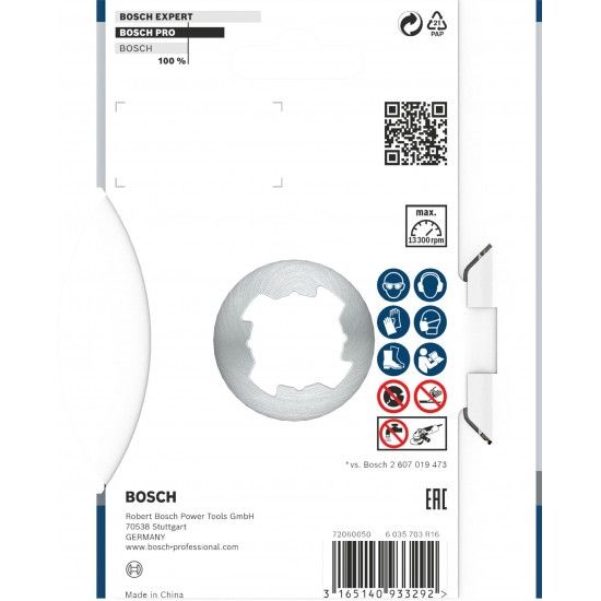 Disco de diamante PRO Ceramic X-Lock, 115 x 22,23 mm, 22,23 mm ref� 2608615131 BOSCH