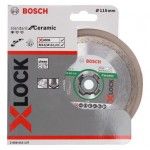 Disco de corte com diamante X-LOCK Standard for Ceramic 115x22,23x1,6x7 ref� 2608615137 BOSCH