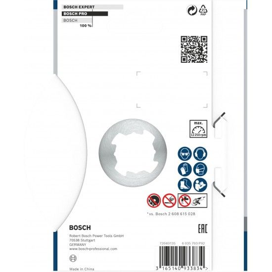 Disco de diamante PRO Multi Material X-Lock, 125 x 22,23 mm, 22,23 mm refª 2608615166 BOSCH Disco de diamante PRO Multi Material X-Lock, 125 x 22,23 mm, 22,23 mm refª 2608615166 BOSCH