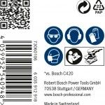 Rede de lixa EXPERT M480 para lixadeiras orbitais, 93 x 186 mm, G 180, 50 unidades ref� 2608900756 B