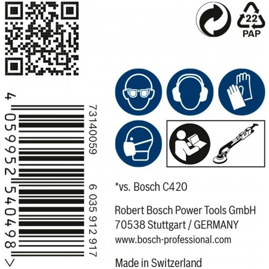 Rede de lixa para cart�o-gesso EXPERT M480, 225 mm, G 180, 25 unidades ref� 2608900711 BOSCH
