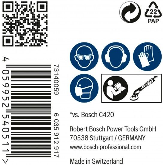 Rede de lixa para cart�o-gesso EXPERT M480, 225 mm, G 240, 25 unidades ref� 2608900713 BOSCH