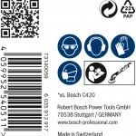 Rede de lixa para cart�o-gesso EXPERT M480, 225 mm, G 240, 25 unidades ref� 2608900713 BOSCH