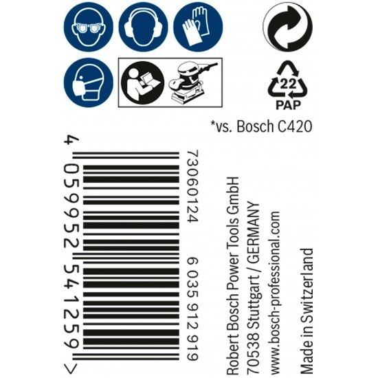 Rolo de rede de lixa EXPERT M480 115 mm, 5 m, G 120 ref� 2608900787 BOSCH