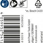 Rolo de rede de lixa EXPERT M480 115 mm, 5 m, G 120 ref� 2608900787 BOSCH