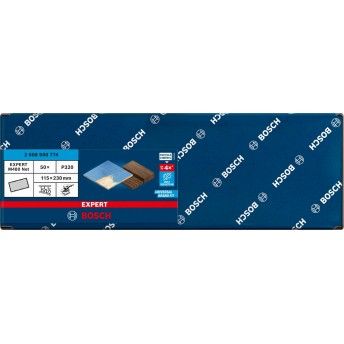 Rede de lixa EXPERT M480 para lixadeiras orbitais, 115 x 230 mm, G 320, 50 unidades refª 2608900774 Rede de lixa EXPERT M480 para lixadeiras orbitais, 115 x 230 mm, G 320, 50 unidades refª 2608900774