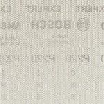 Rede de lixa EXPERT M480 para lixadeiras orbitais, 115 x 230 mm, G 220, 50 unidades ref� 2608900773 