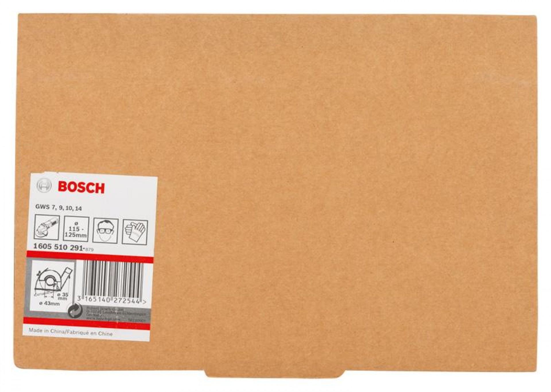 Patim de guia com bocal de aspiração refª 1605510291 BOSCH