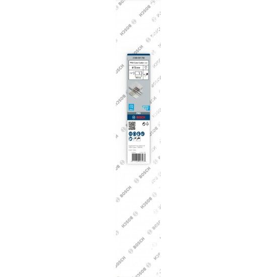 Broca PRO Core Cutter wet, 72 x 450 mm, 1 ¼ poleg UNC refª 2608601738 BOSCH Broca PRO Core Cutter wet, 72 x 450 mm, 1 ¼ poleg UNC refª 2608601738 BOSCH