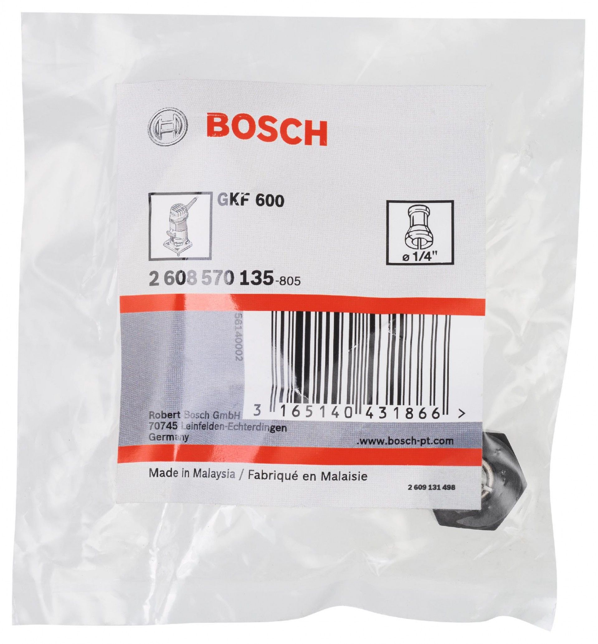 Pinça de fixação refª 2608570135 BOSCH
