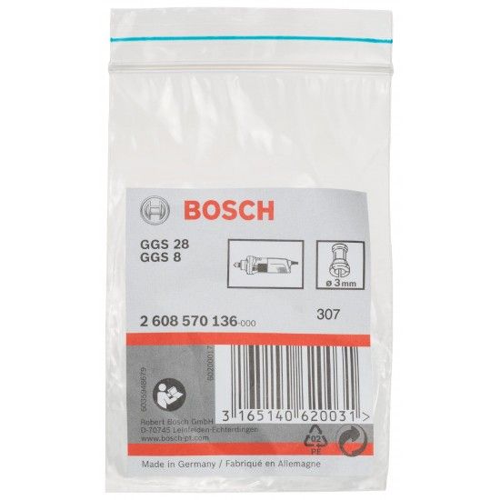 Pinça de aperto sem porca de aperto refª 2608570136 BOSCH Pinça de aperto sem porca de aperto refª 2608570136 BOSCH