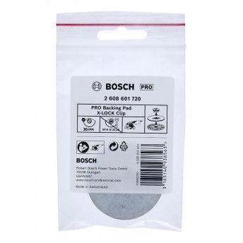 PRO Backing Pad Clip, X-Lock refª 2608601720 BOSCH PRO Backing Pad Clip, X-Lock refª 2608601720 BOSCH
