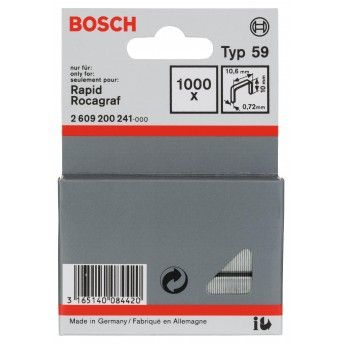 Agrafo de arame fino, tipo 59 ref� 2609200241 BOSCH