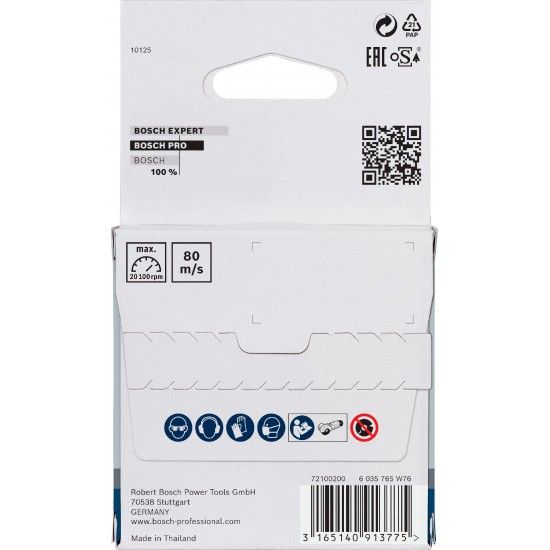 Disco de rebarbar PRO Stainless Steel and Metal, 76 x 4 x 10 mm refª 2608601705 BOSCH Disco de rebarbar PRO Stainless Steel and Metal, 76 x 4 x 10 mm refª 2608601705 BOSCH