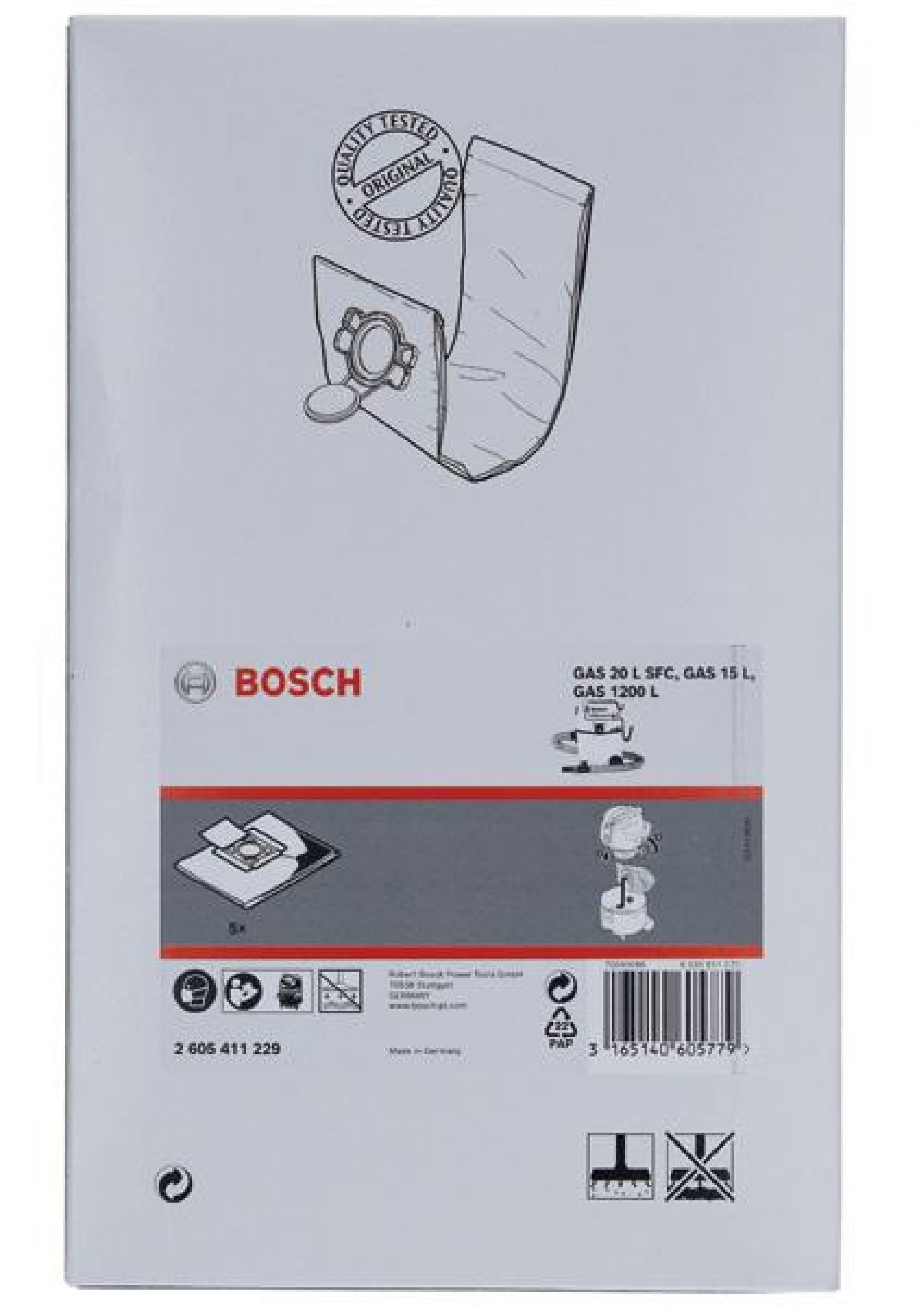 Saco de velo refª 2605411229 BOSCH