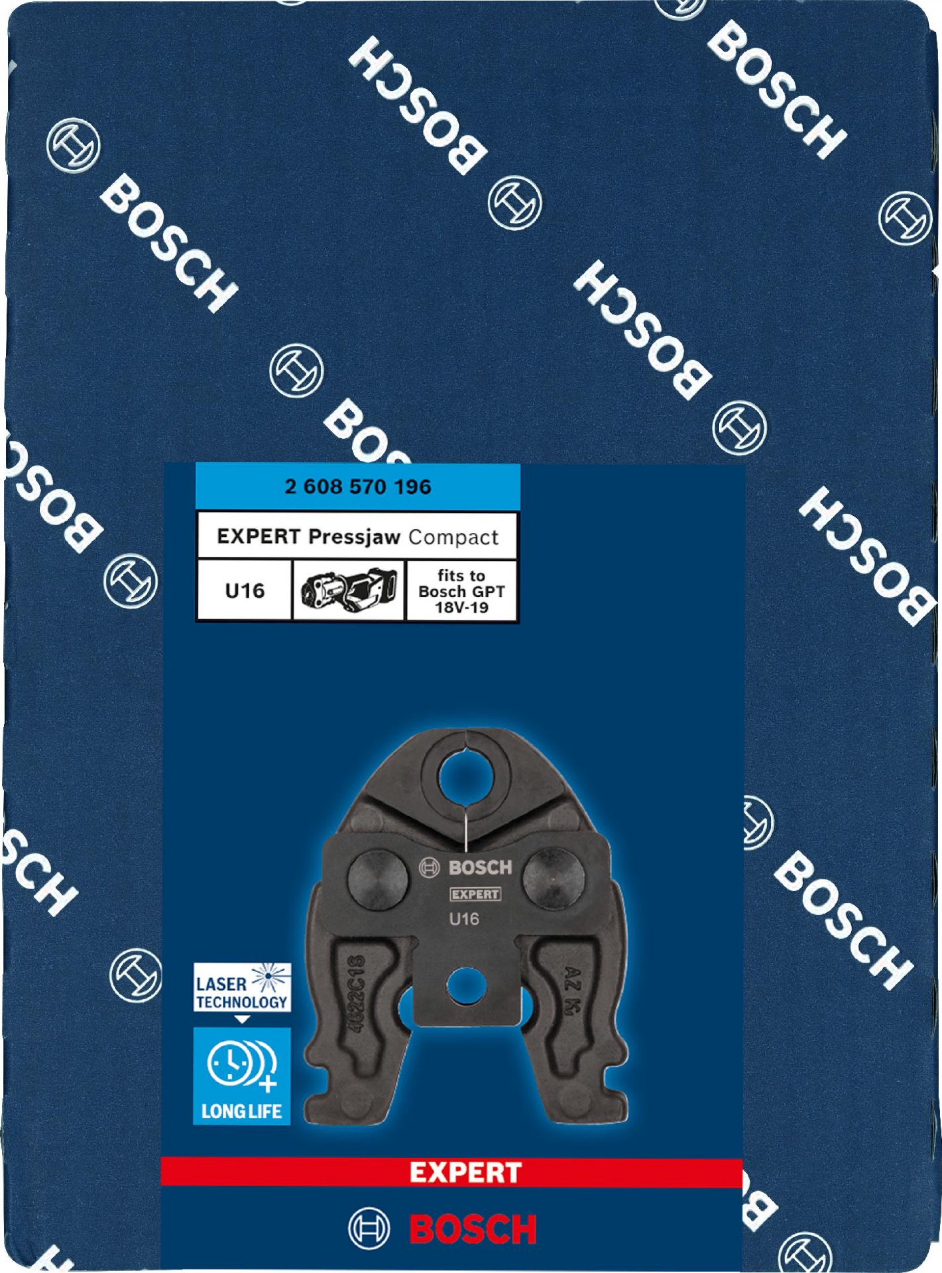 EXPERT Press Jaw Compact, U16 refª 2608570196 BOSCH