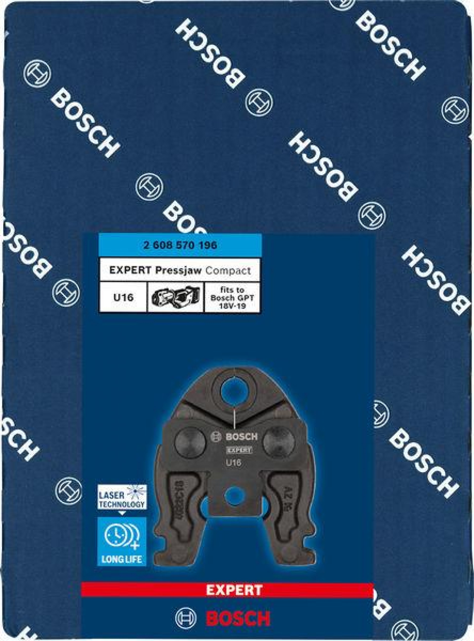 EXPERT Press Jaw Compact, U16 refª 2608570196 BOSCH