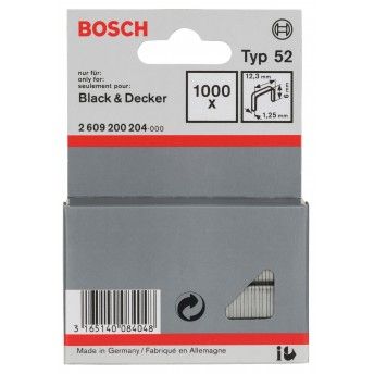 Agrafo de arame direito, tipo 52 ref� 2609200204 BOSCH
