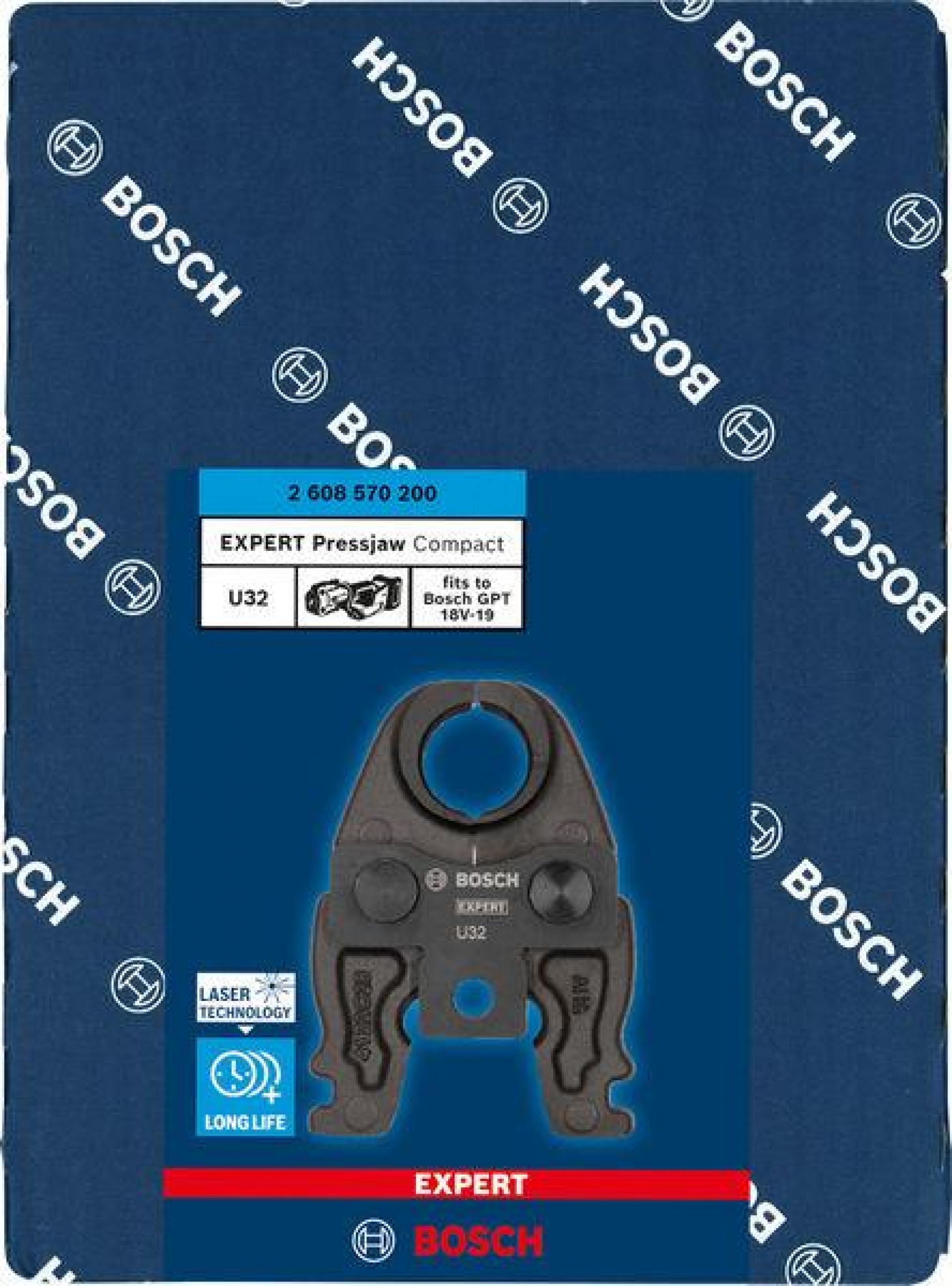 EXPERT Press Jaw Compact, U32 refª 2608570200 BOSCH