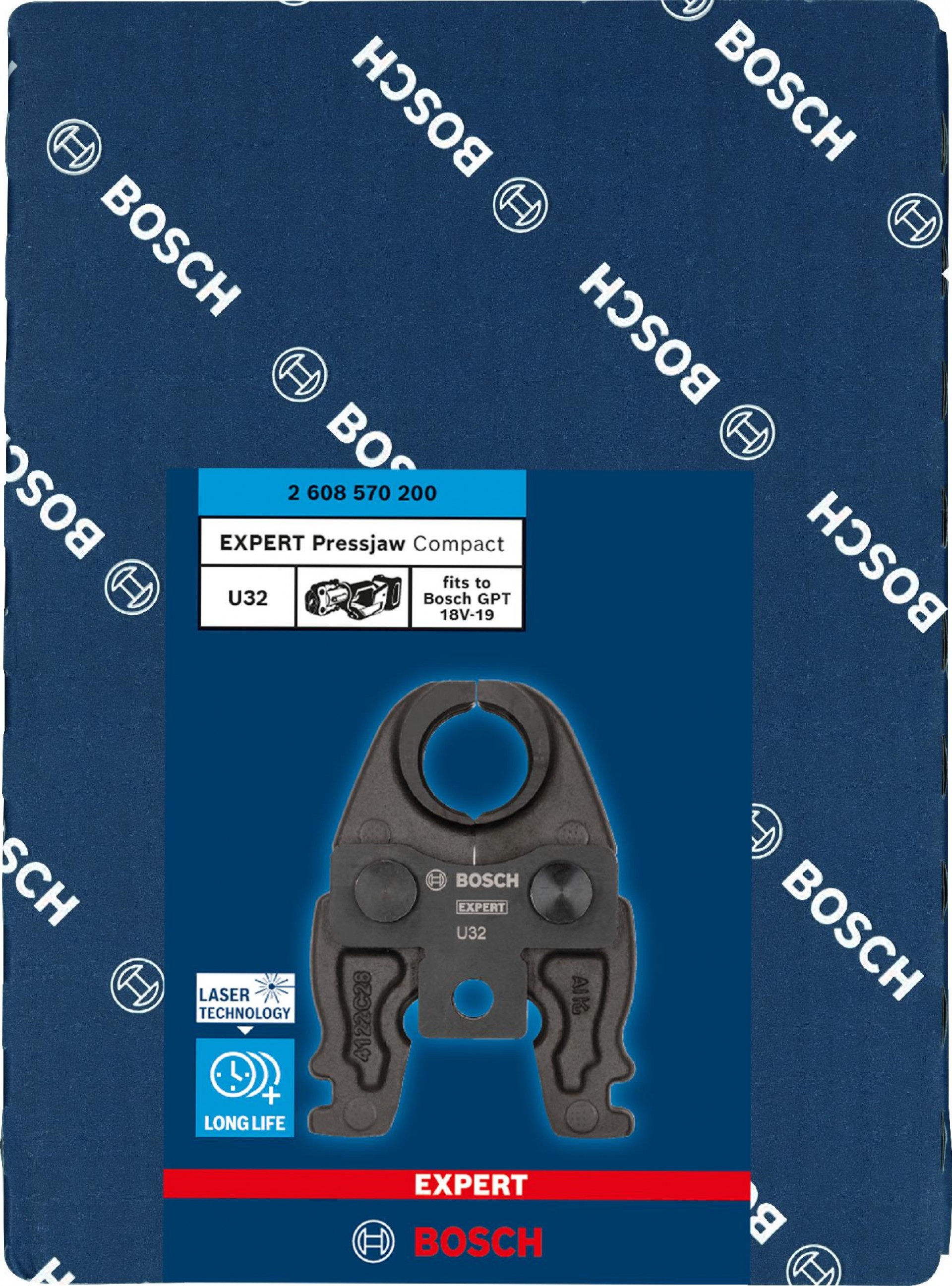 EXPERT Press Jaw Compact, U32 refª 2608570200 BOSCH